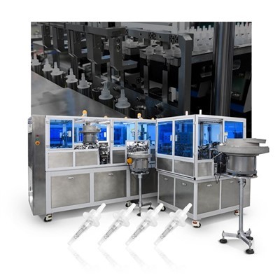 Pwmp Chwistrellwr Niwl Trwynol Peiriant Cynulliad Awtomatig